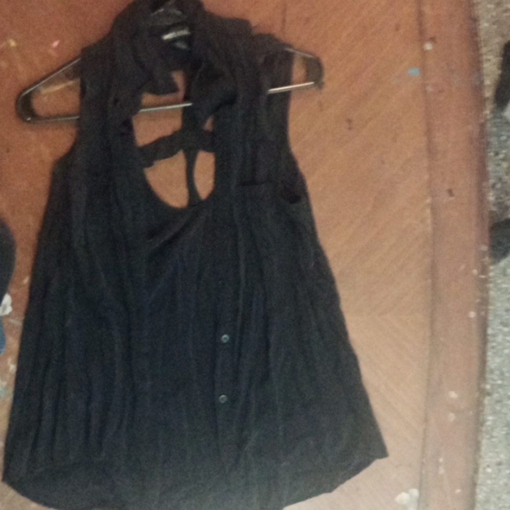 Black shirt/button up